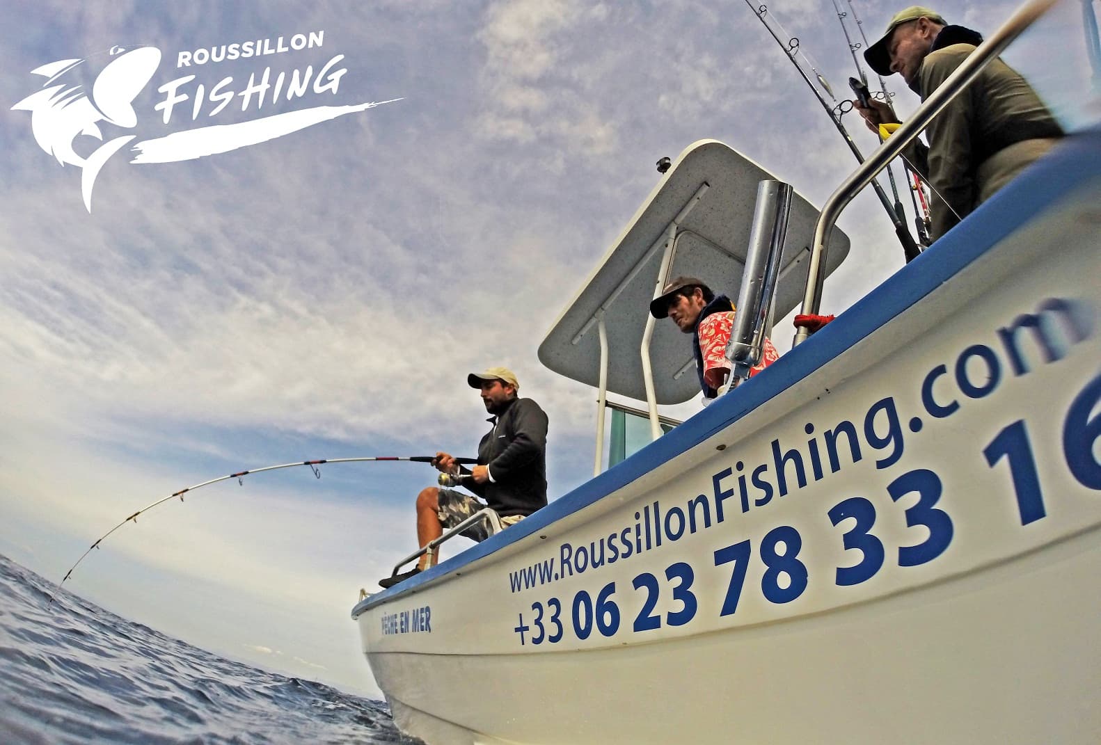 Roussillon fisching bateau