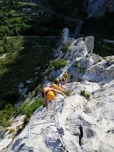 Via ferrata  La Pichona