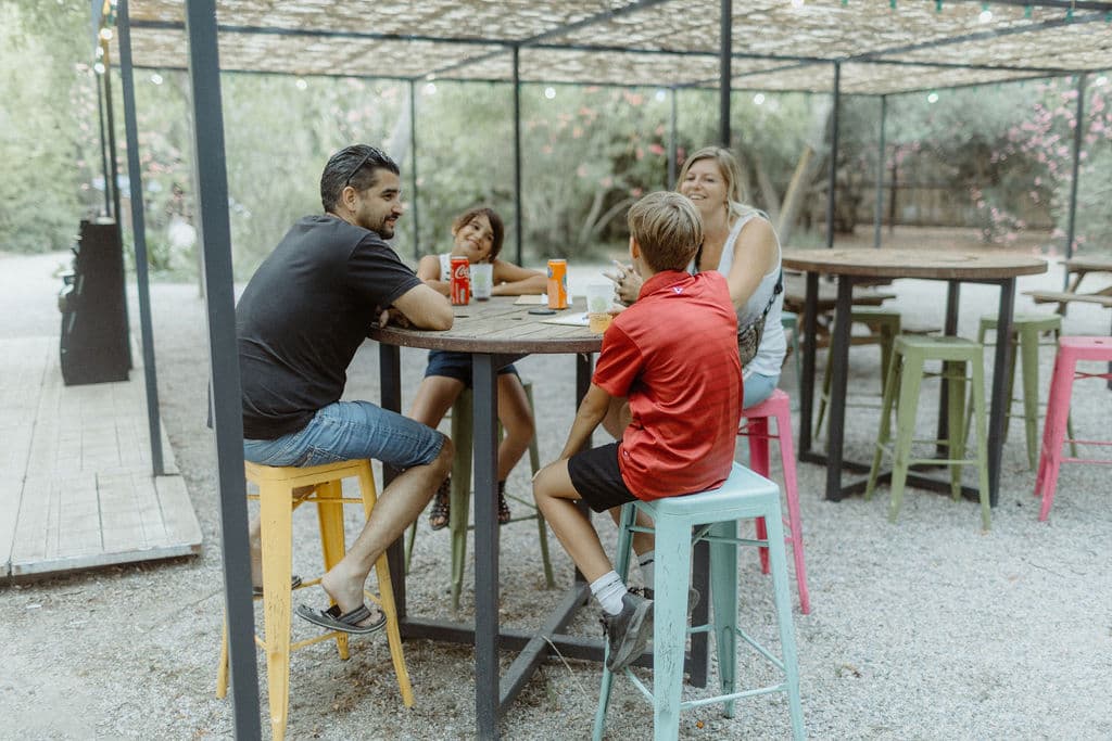 bar au jardin d'Ariane