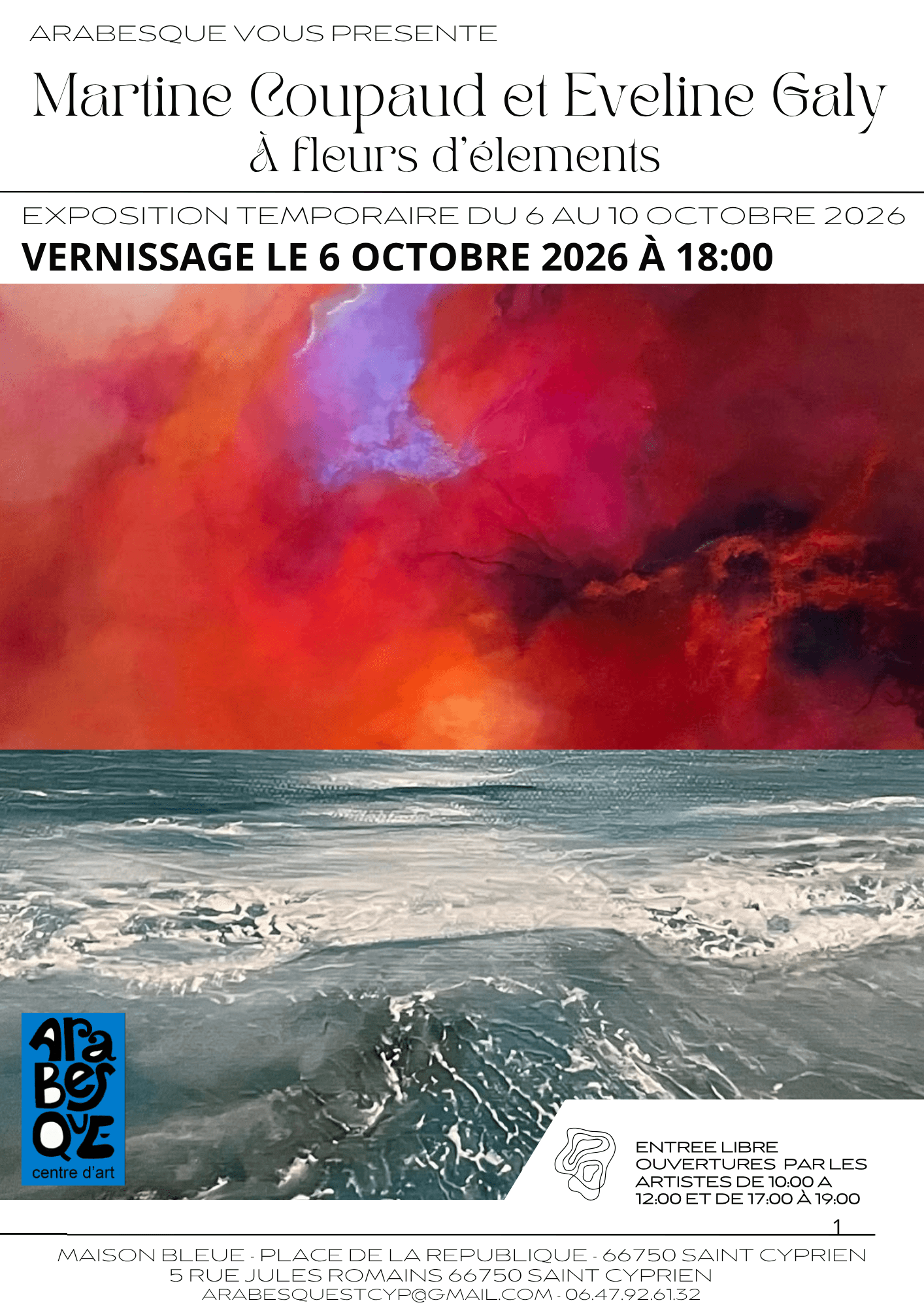 Martine Coupaud et Eveline Galy -