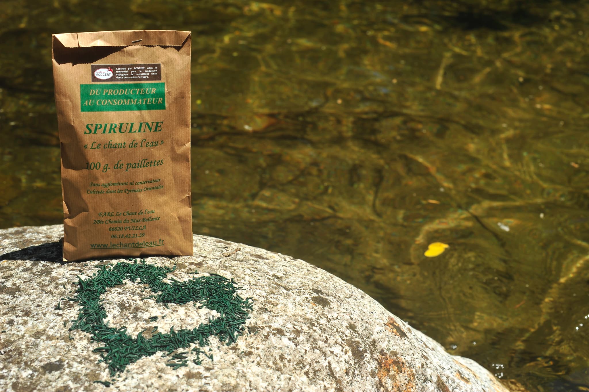 le chant de l'eau spiruline