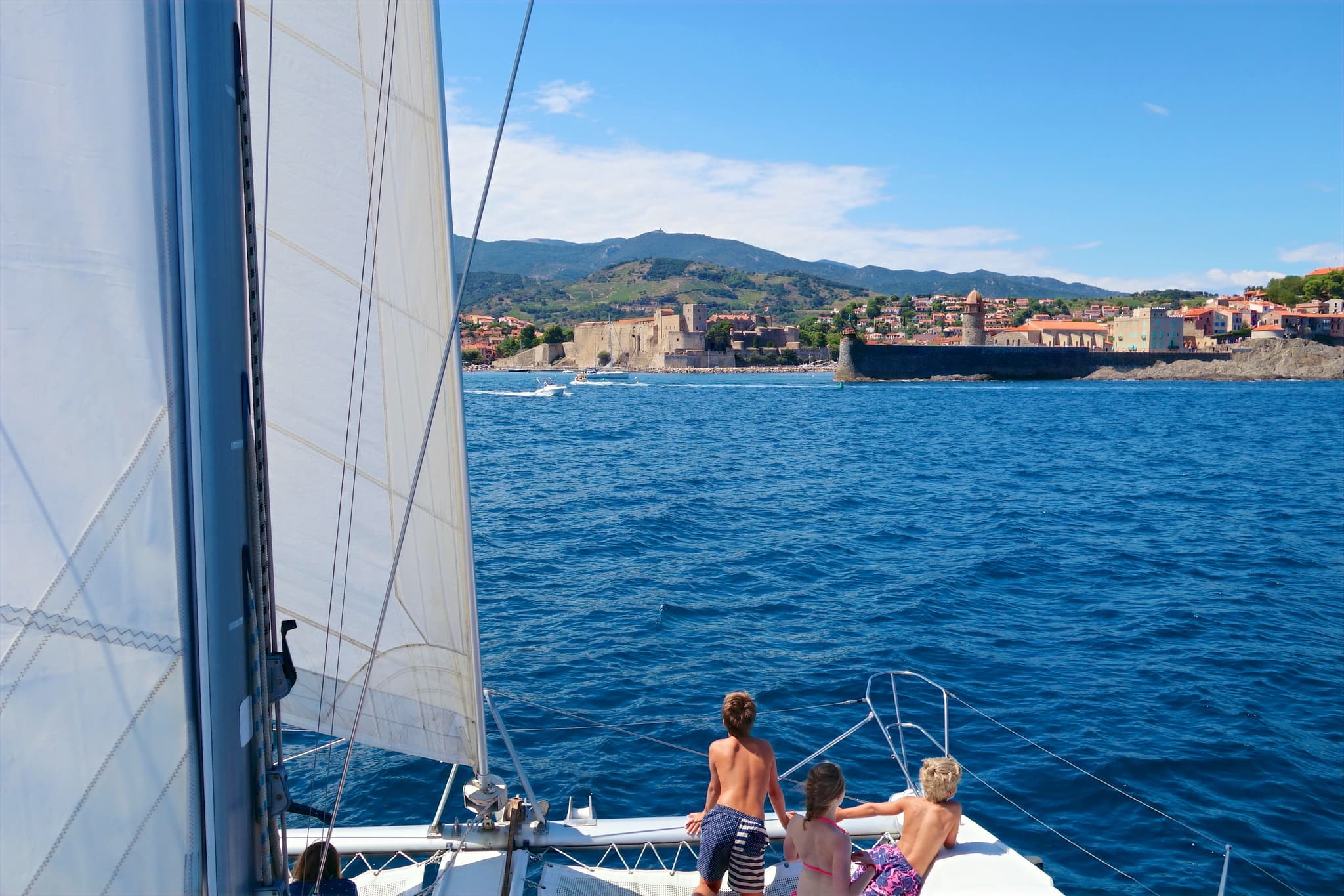 Collioure une balade en mer unique et privilégiée en petit comité.