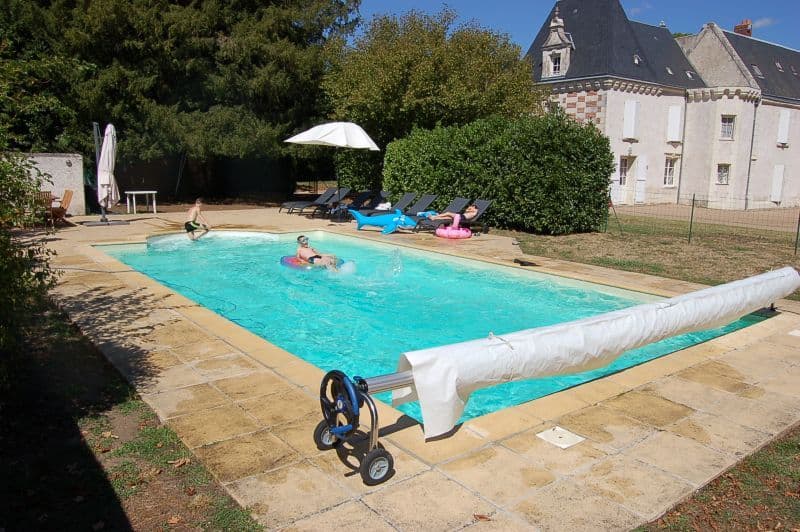 Gîte château de la Vallière - piscine