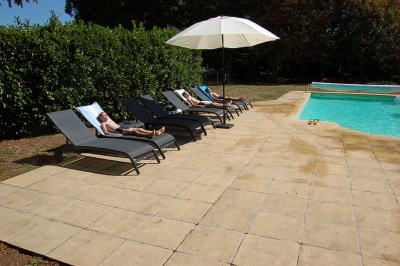 Gîte château de la Vallière - piscine