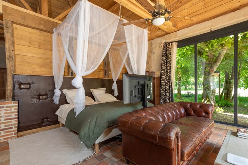 Lodge de luxe manoir de la Mazeraie