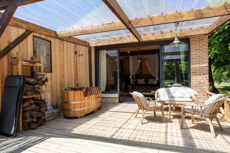 Lodge de luxe manoir de la Mazeraie