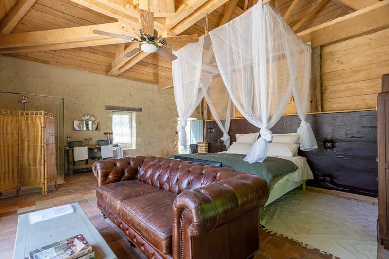 Lodge de luxe manoir de la Mazeraie