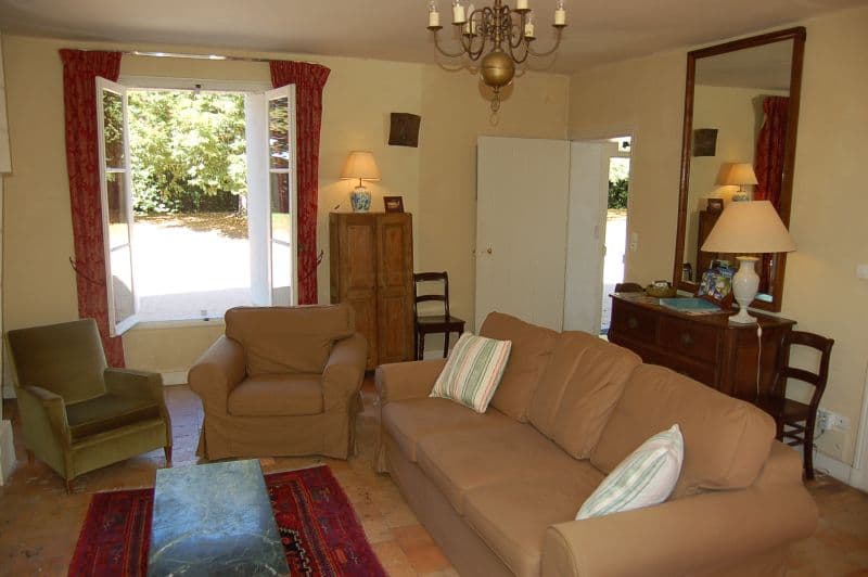 Gîte château de la Vallière - salon