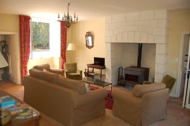 Gîte château de la Vallière - salon
