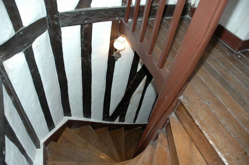 Gîte château de la Vallière - escalier