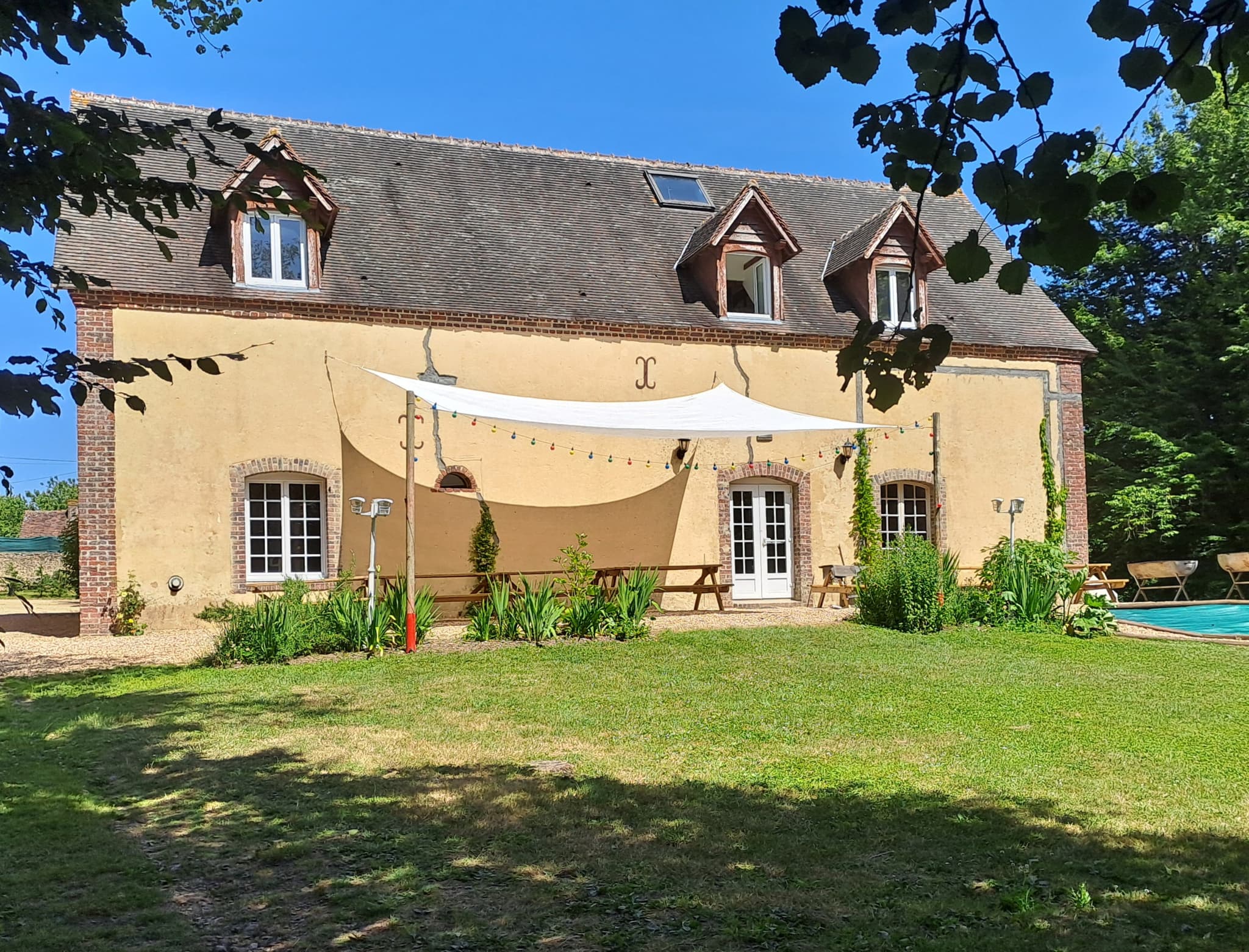 Gîte des étangs de Beaulieu - Domaine familial / terrasse