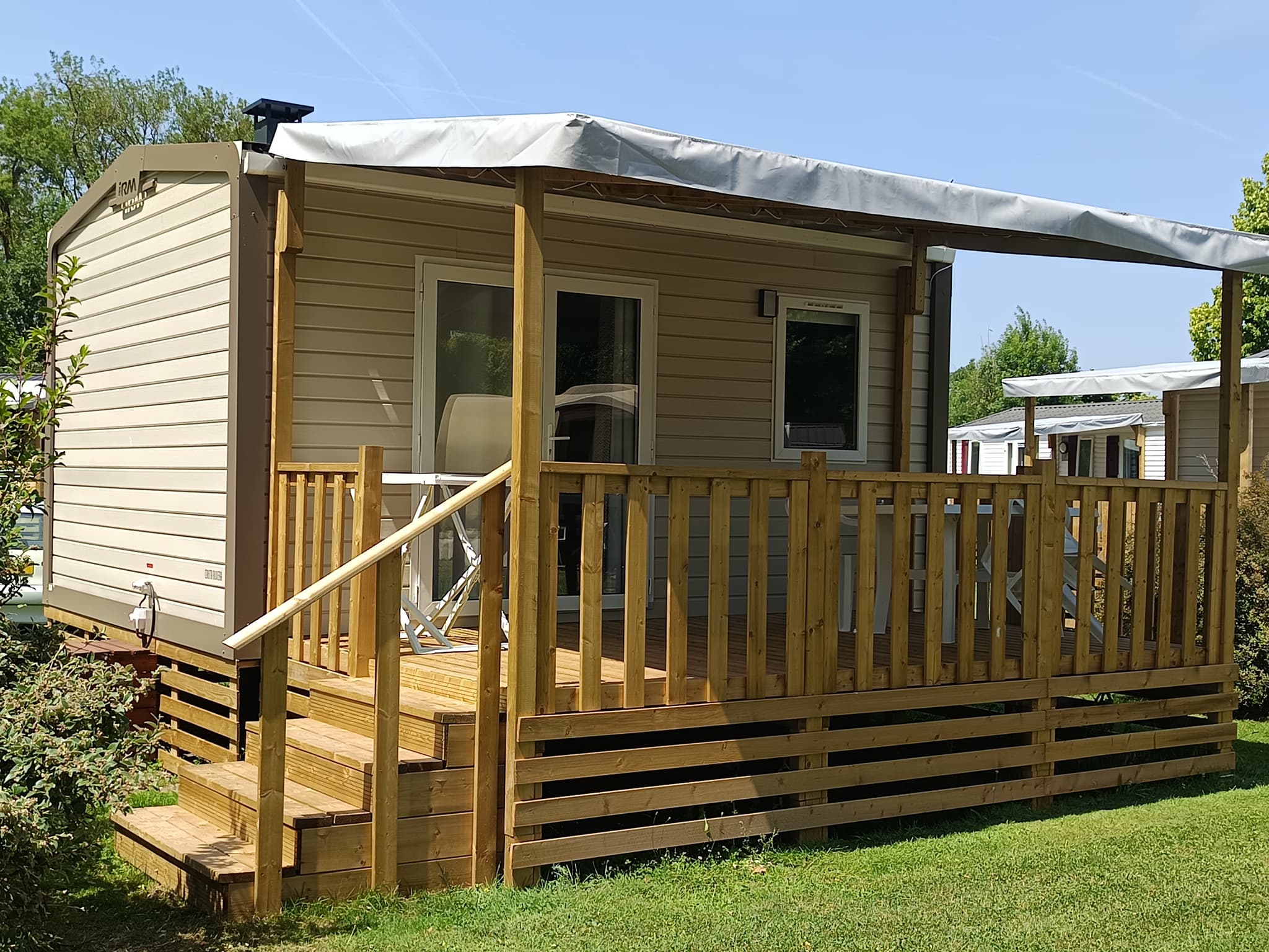 Mobil-home 1 chambre 2 pers - Camping Au Coeur de Vendôme