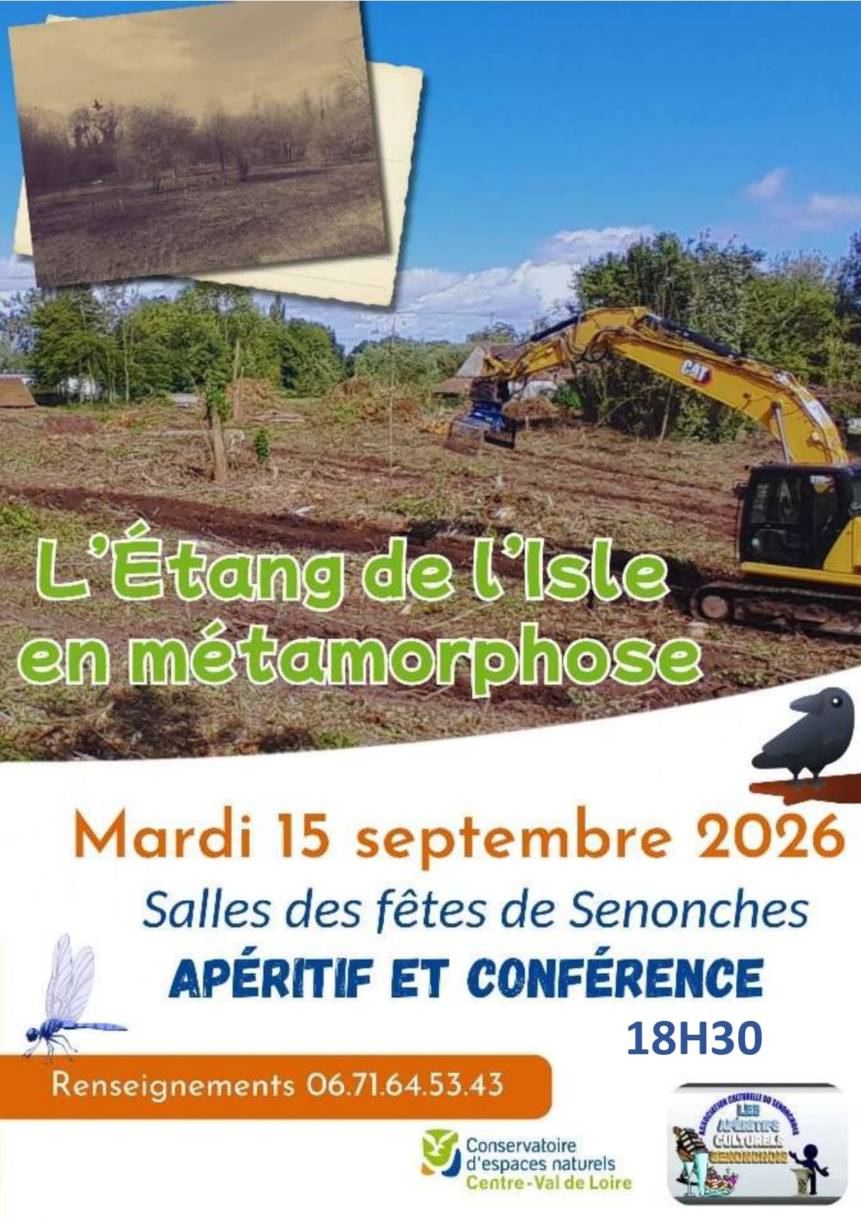 15 septembre Conférence Senonches