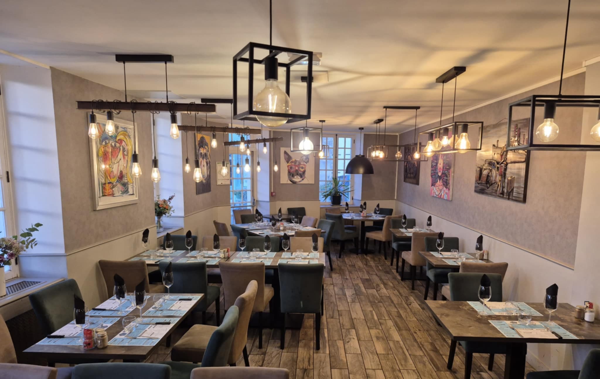 Hotel_restaurant_Le_Rempart_Sancerre_salle de restaurant