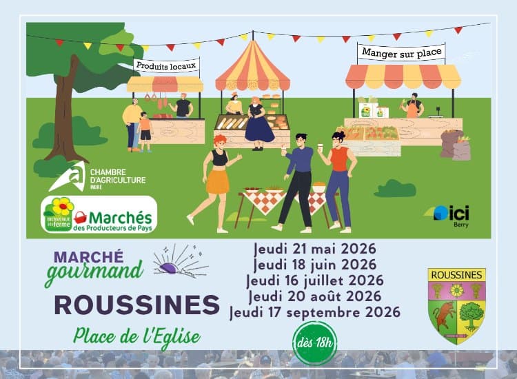 18-06 Marché gourmand Roussines