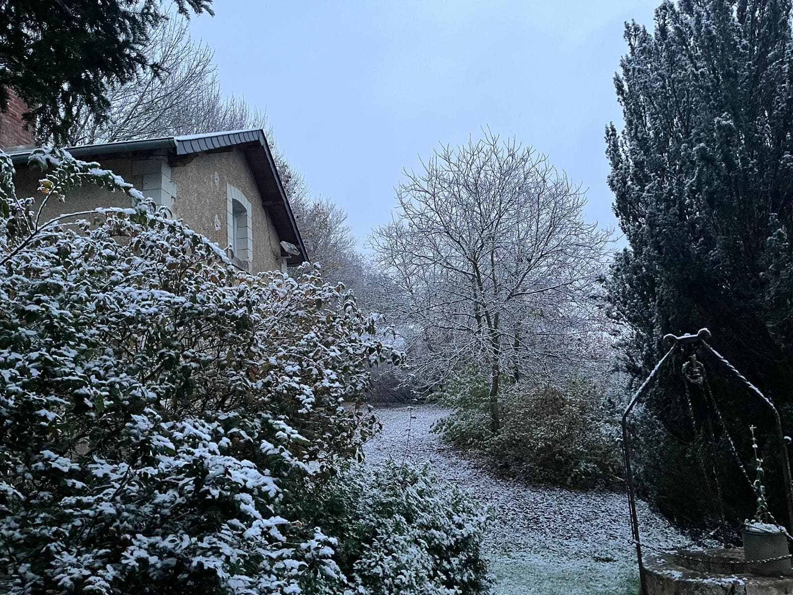 gîte en hiver