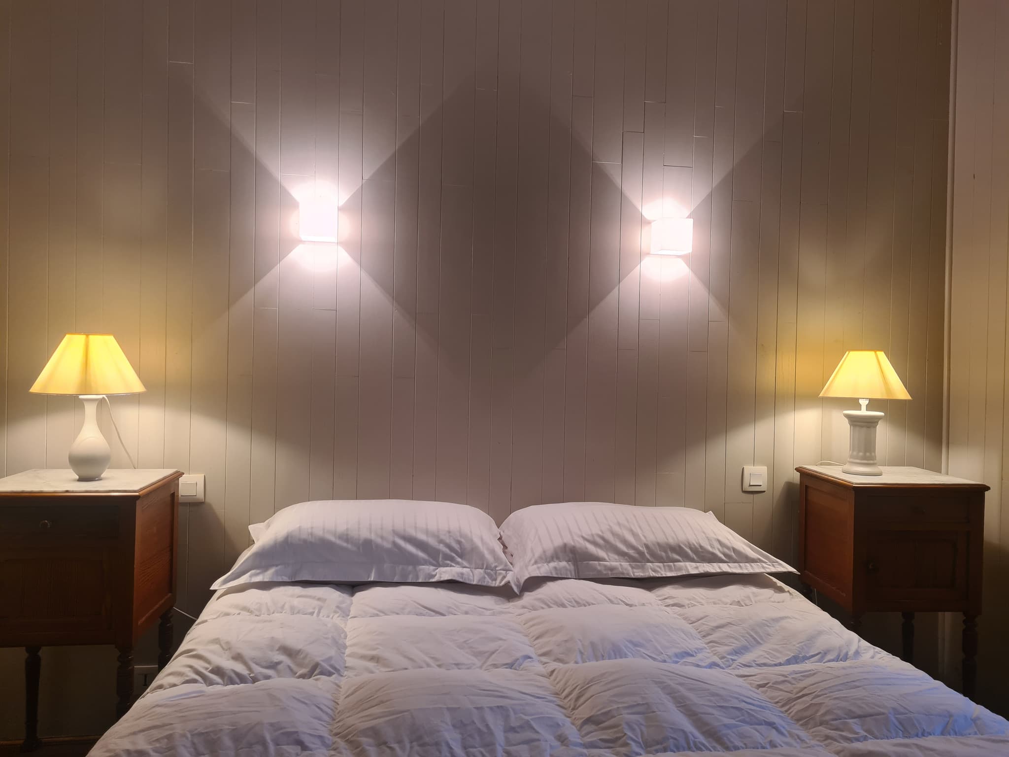 Chambre rdc du gite au Jardin de Grand-Père