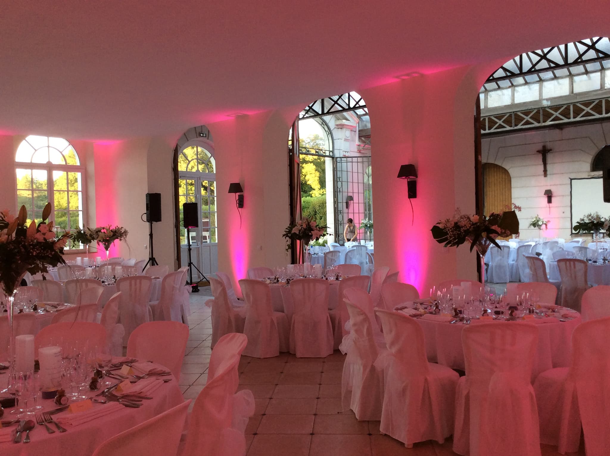 Ouzouer sur Trézée - Château de Pont-Chevron -salle de reception