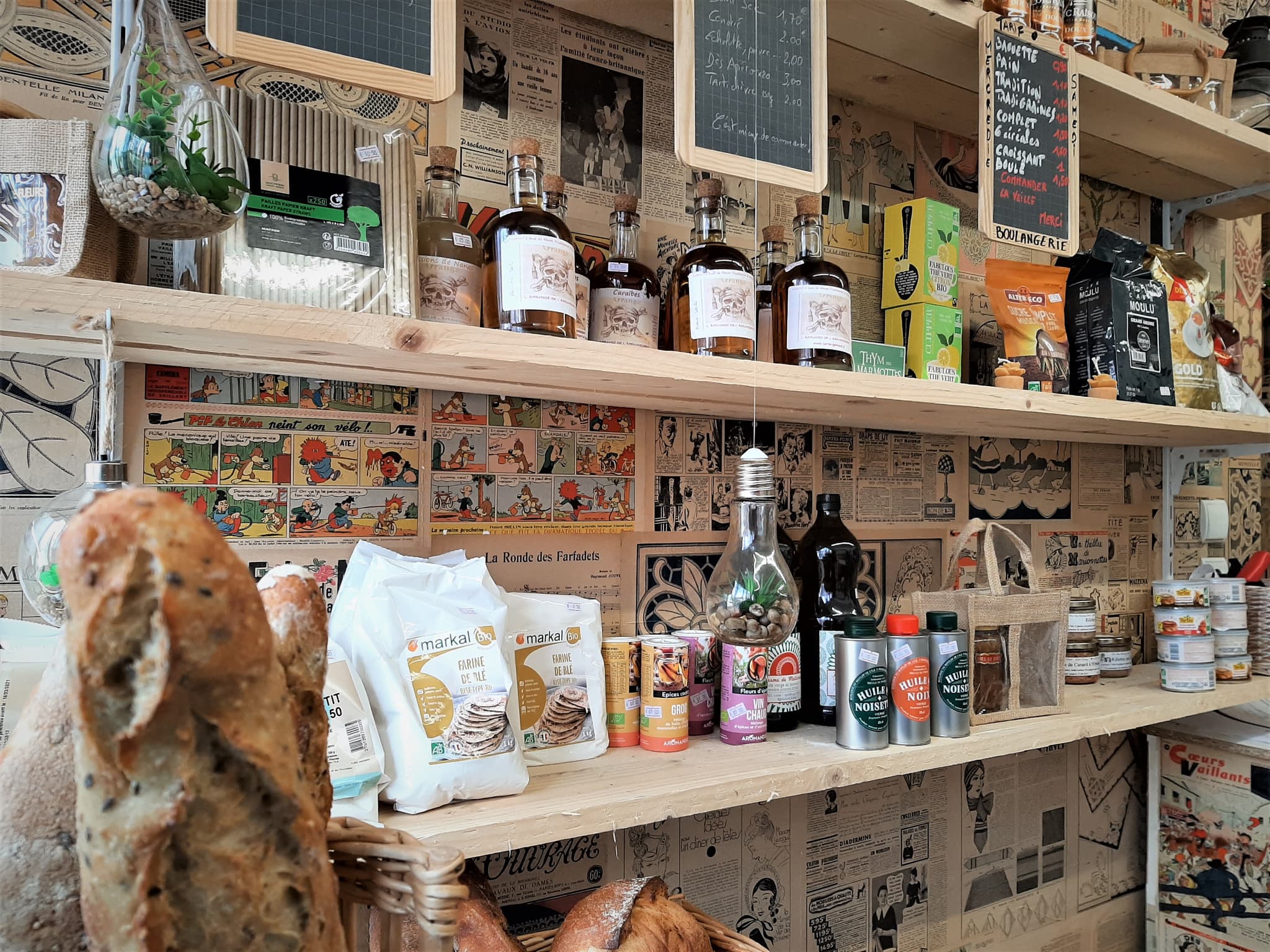 Cernoy en Berry-Restaurant Le Saint-Loup-Epicerie
