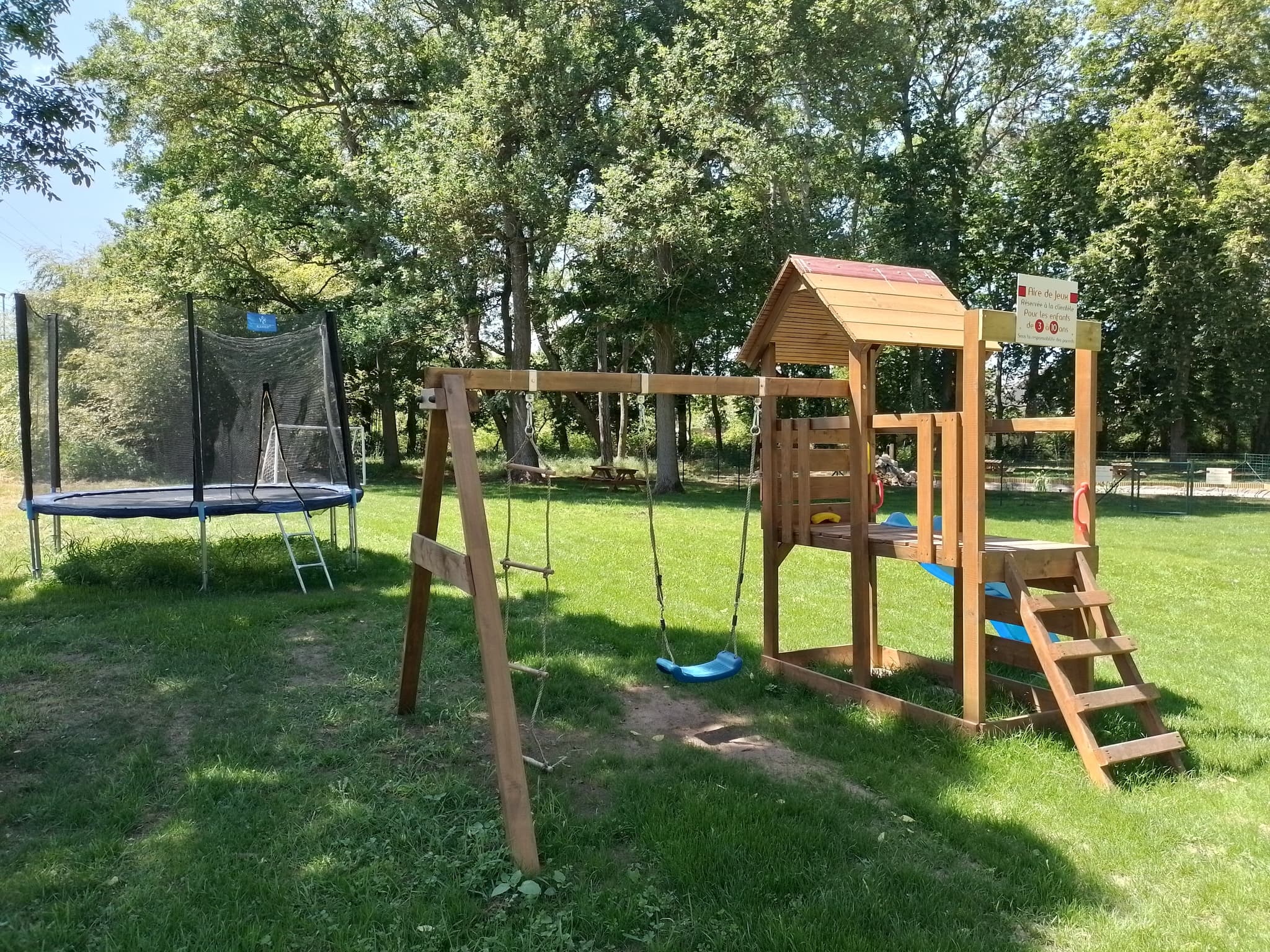 Aire de jeux gîtes