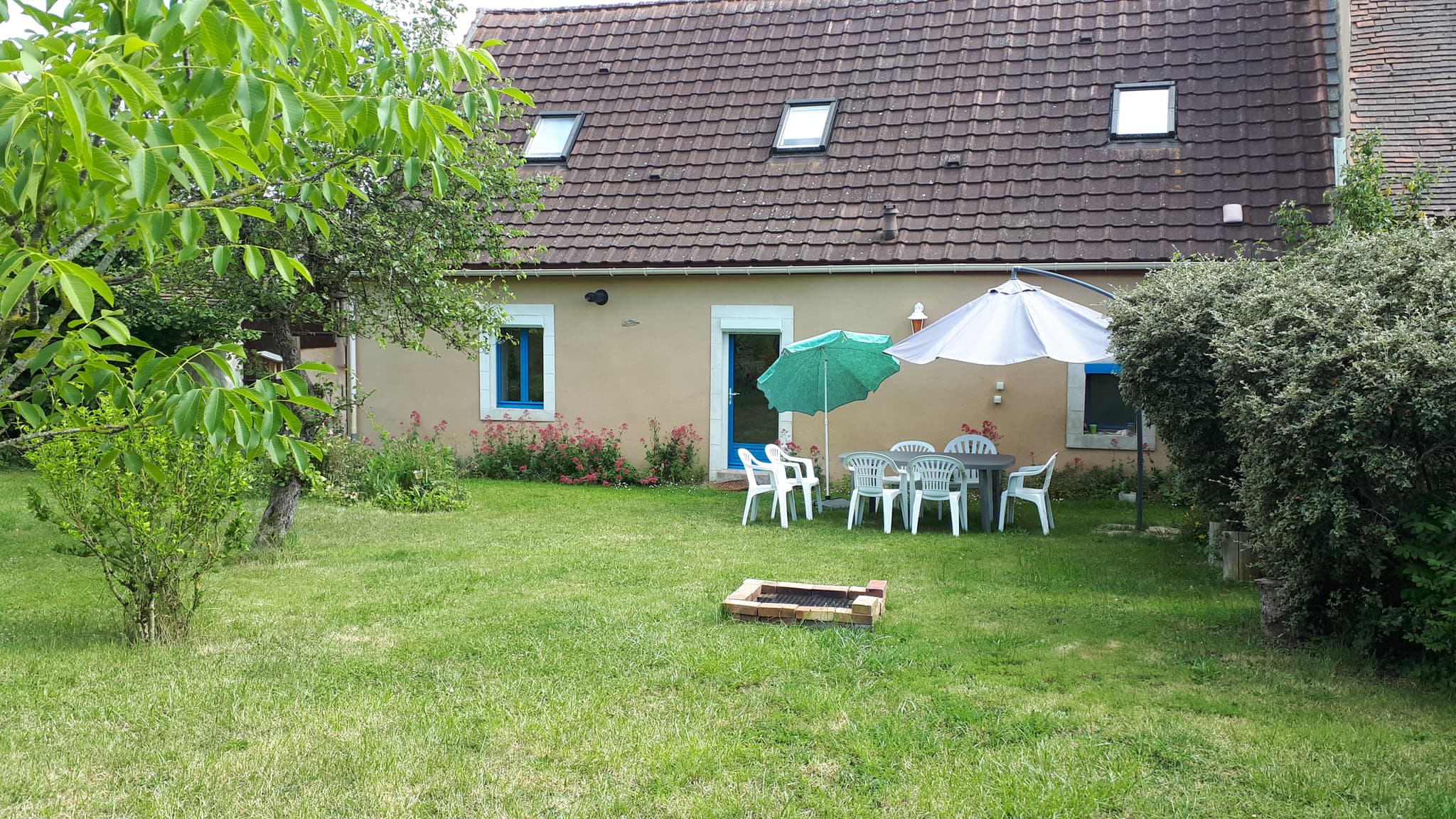 jardin du gîte