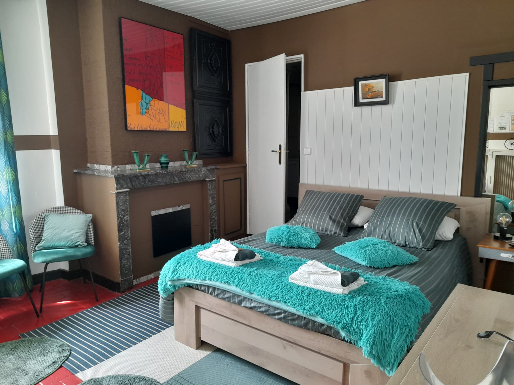 Chambre familiale Bleue