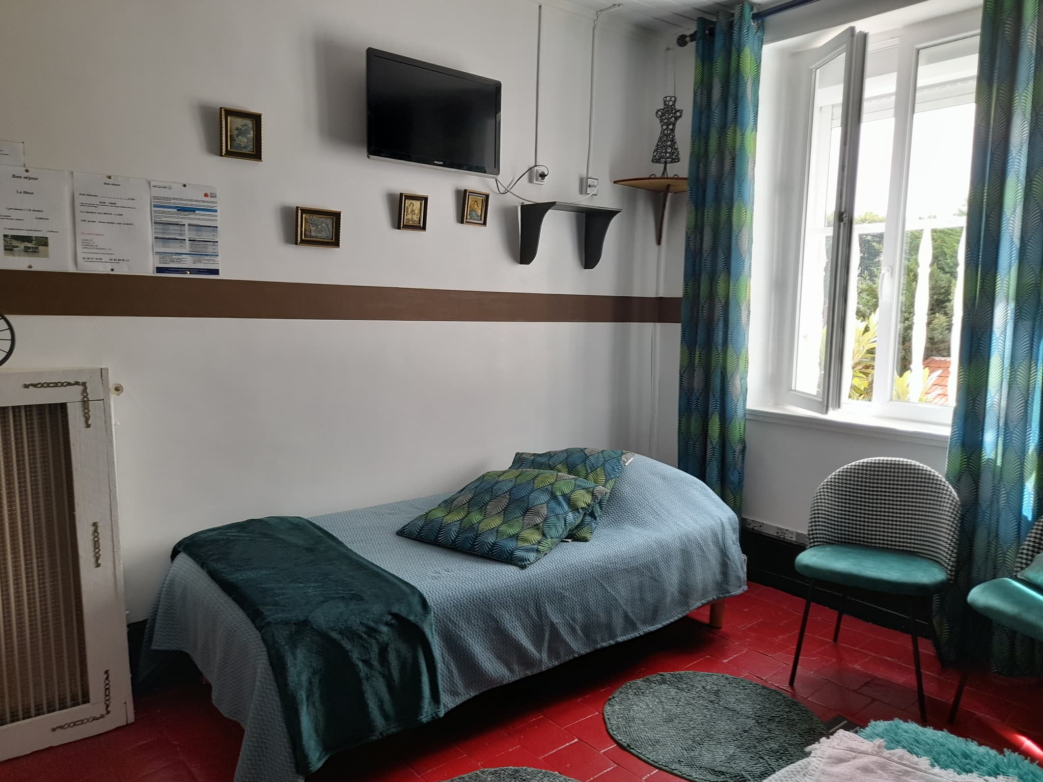 Chambre familiale Bleue
