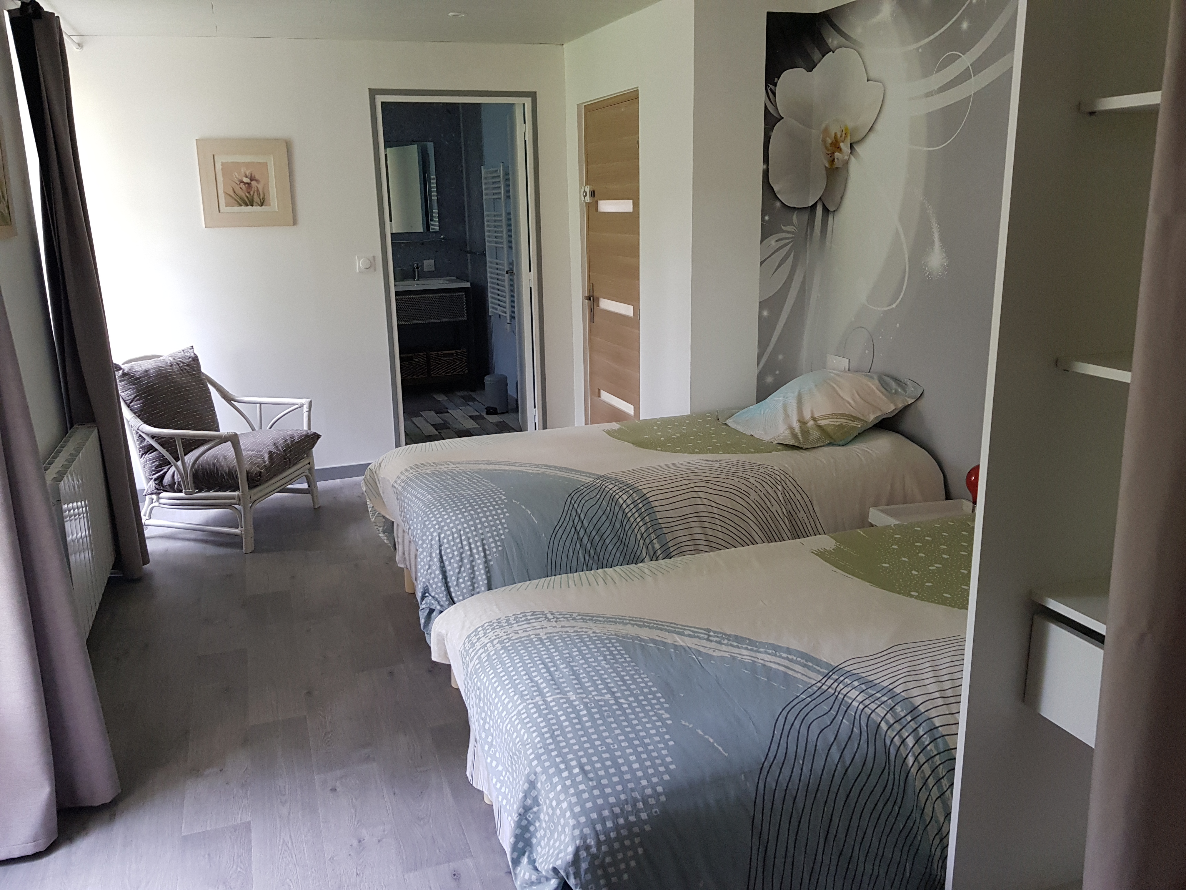 chambre sancerre, 2 couchages de 90