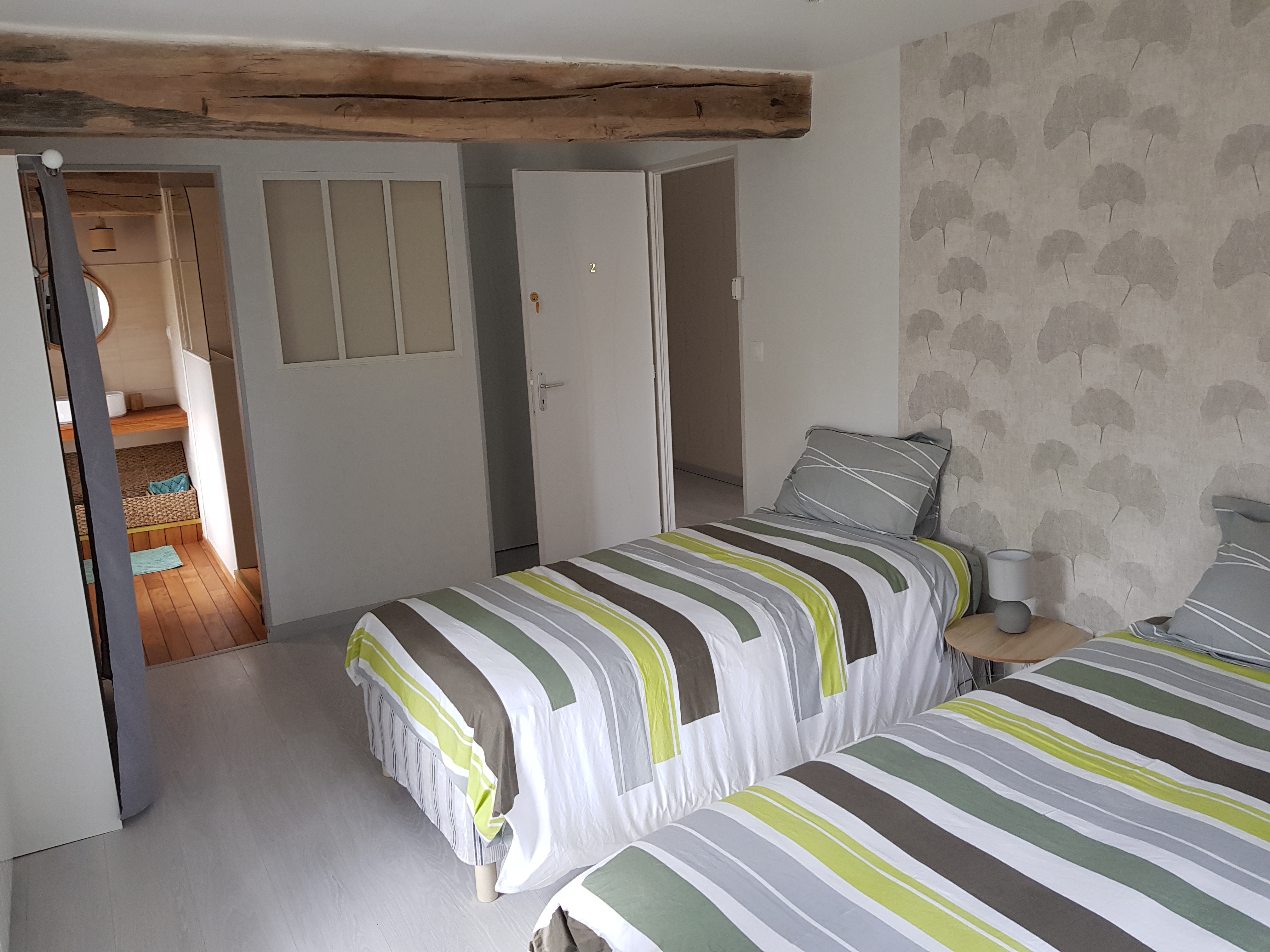 chambre menetou 2 couchages de 90