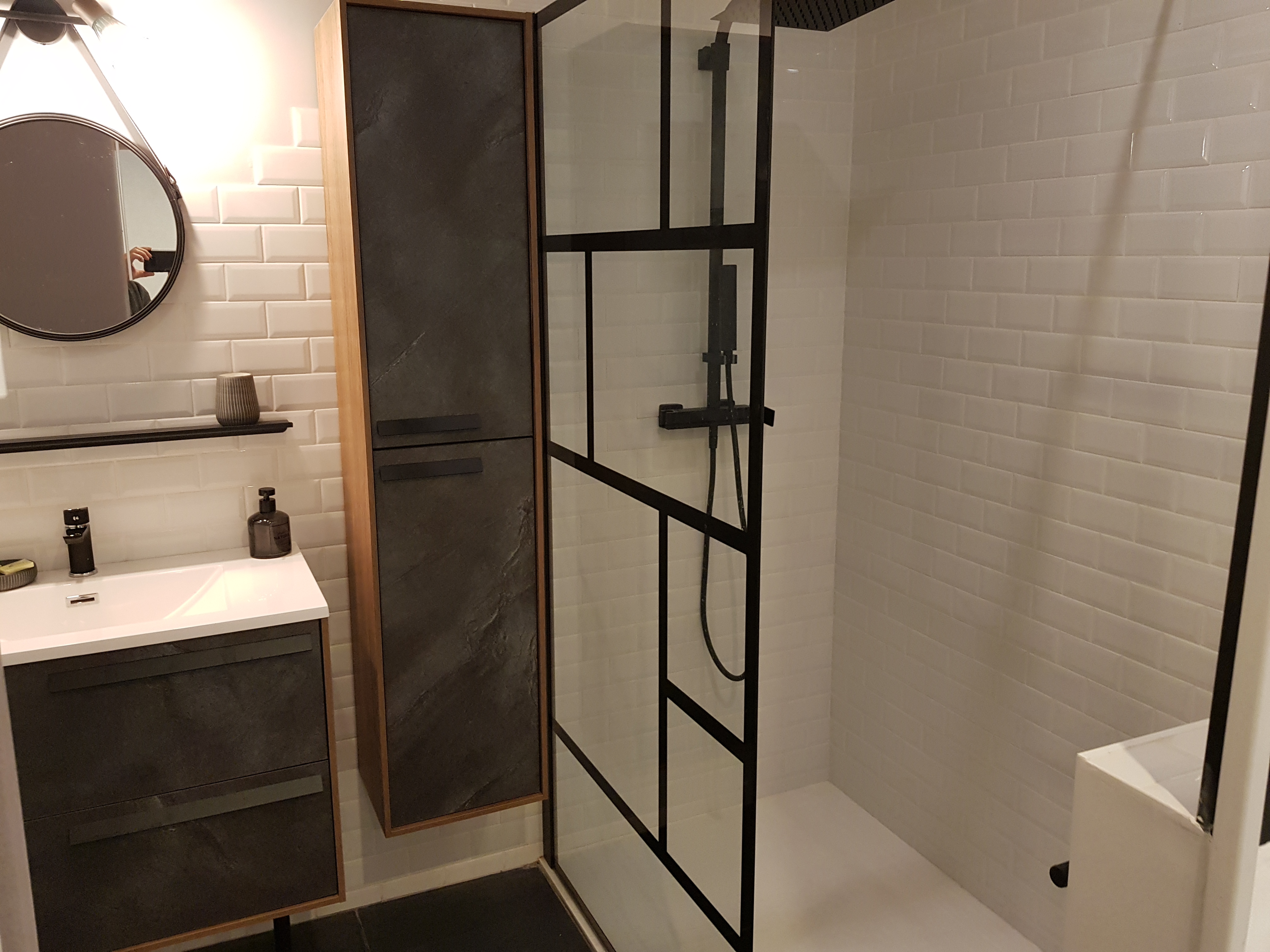 chambre quincy, salle d'eau