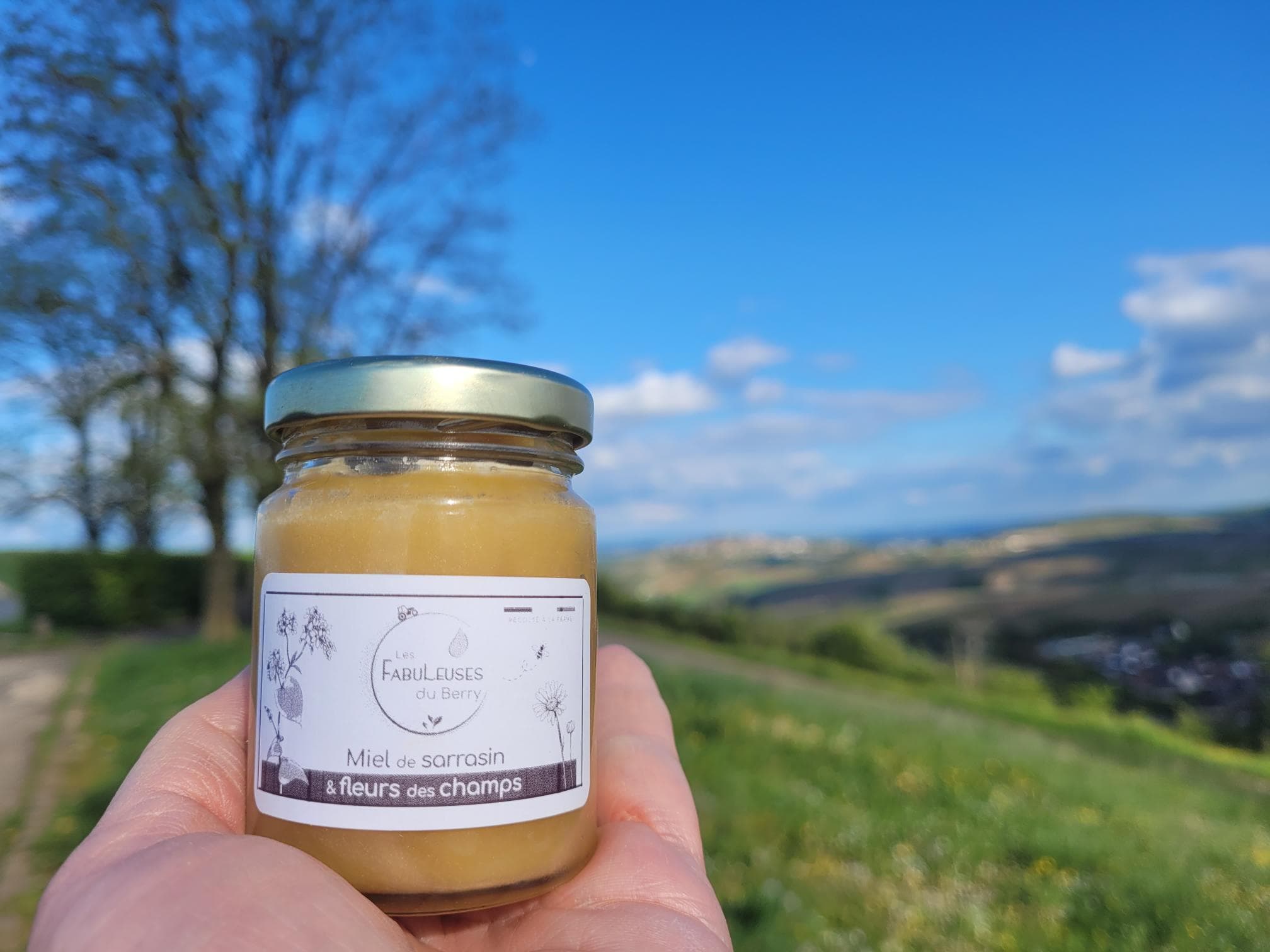 Miel de sarrasin et fleurs des champs
