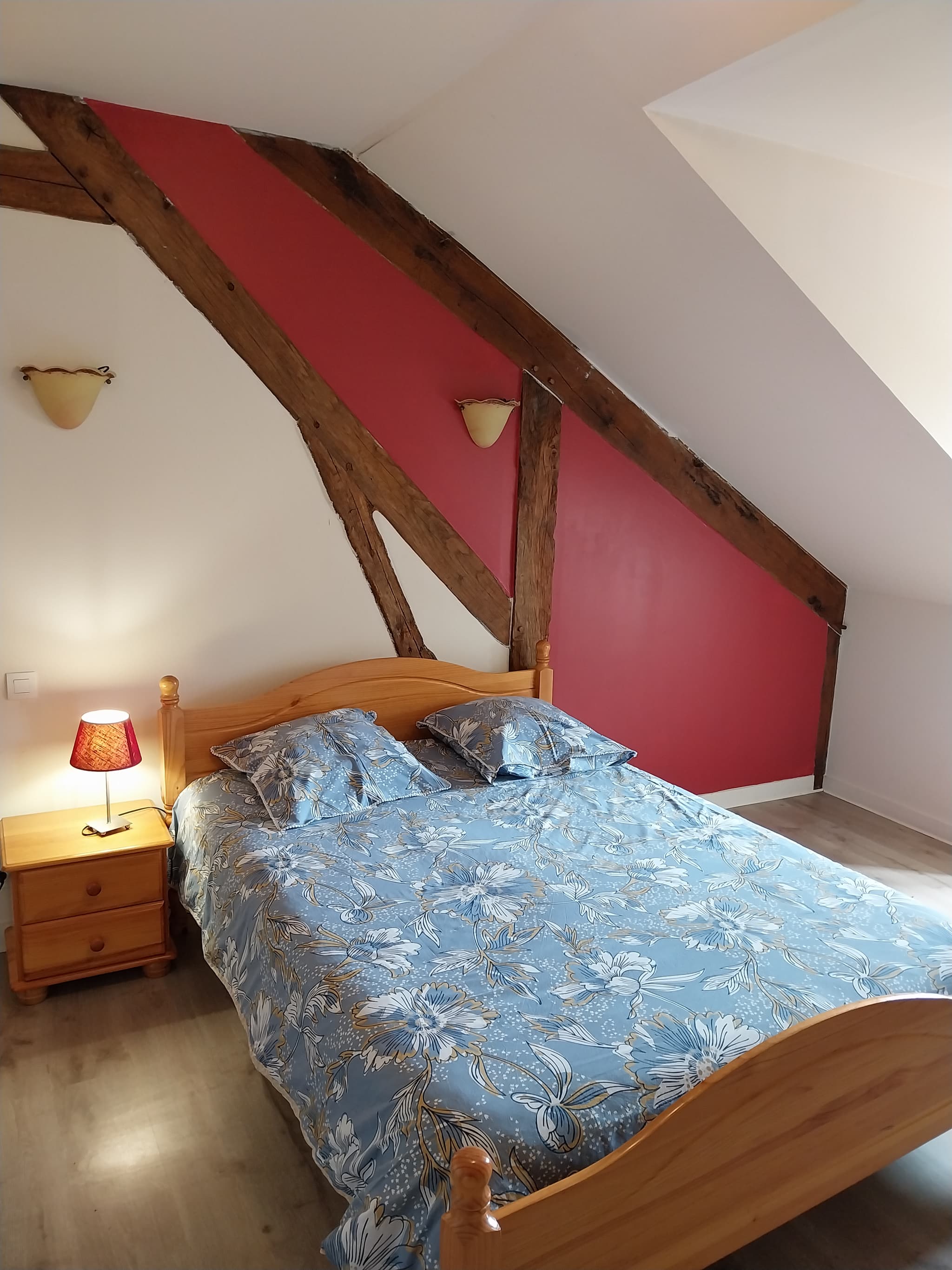 Chambre au dessus de la salle