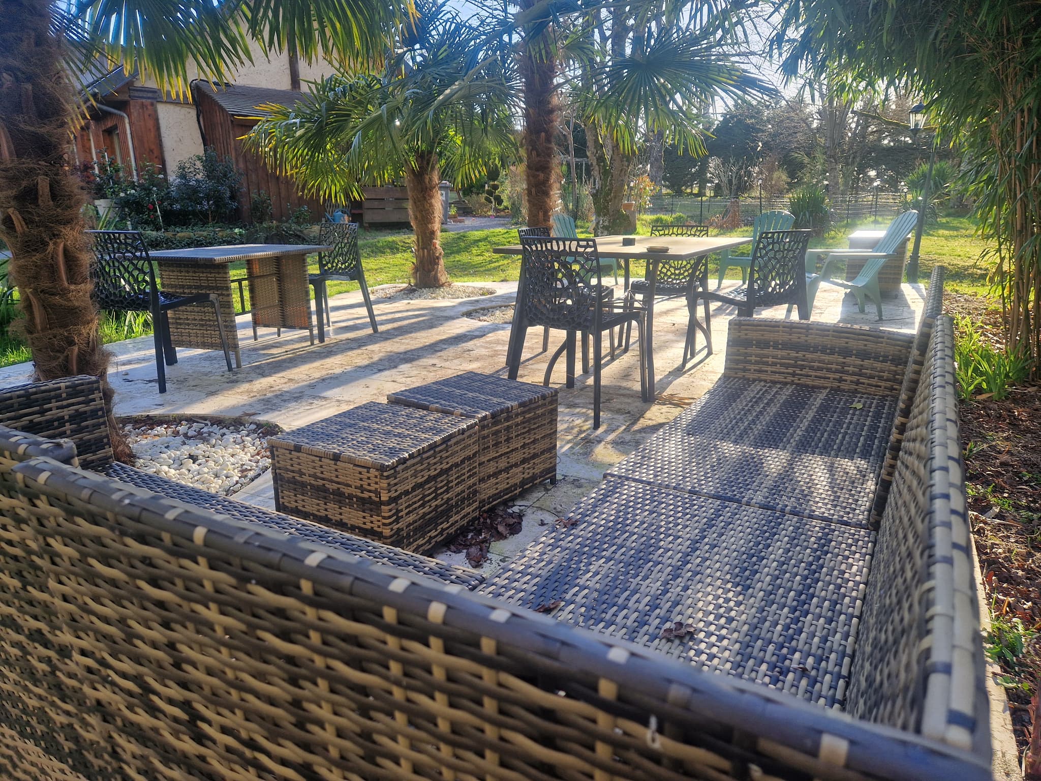 la terrasse exotique