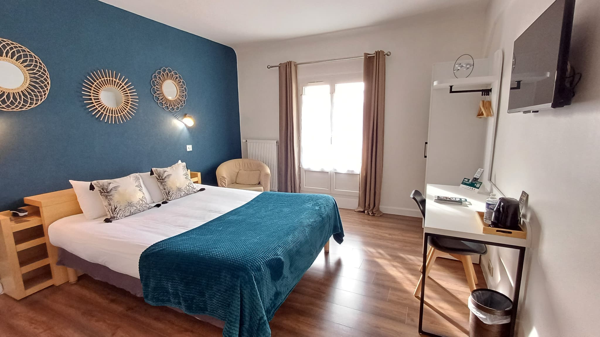 Briare - Hôtel le cerf -Chambre Double