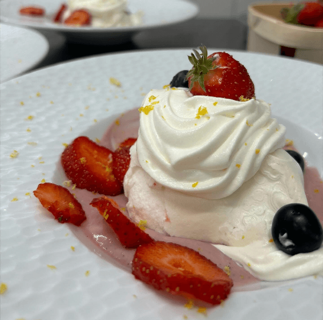 Pavlova Fraises