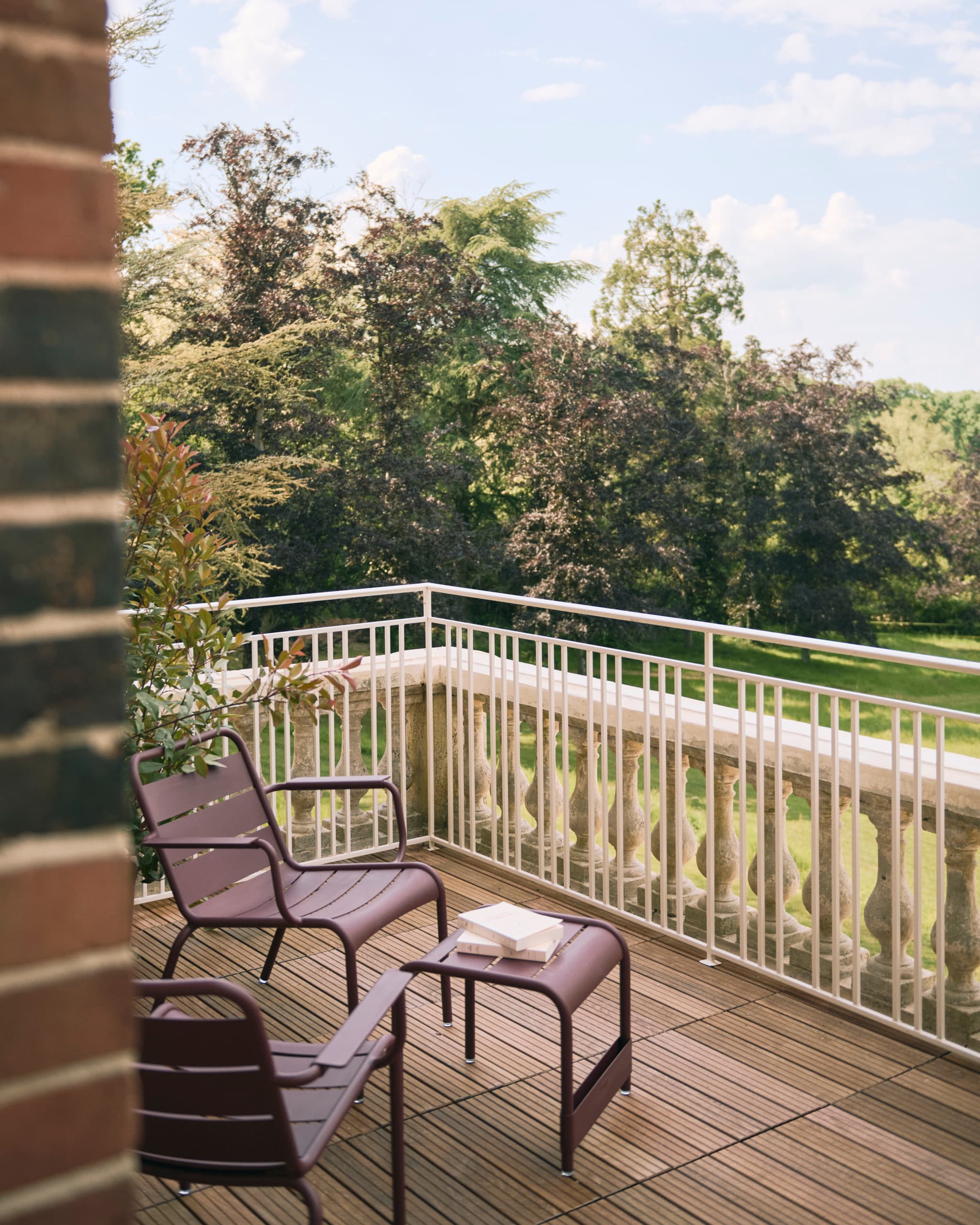 Terrasse de la chambre Privilège