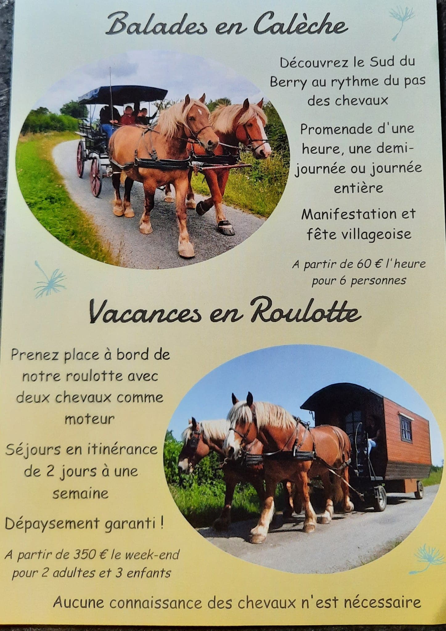 Vacances en roulotte
