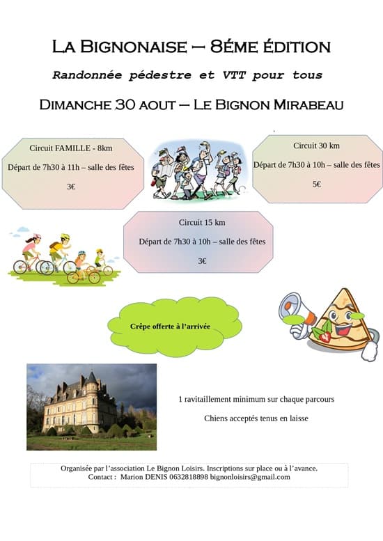 30 août la Bignonaise