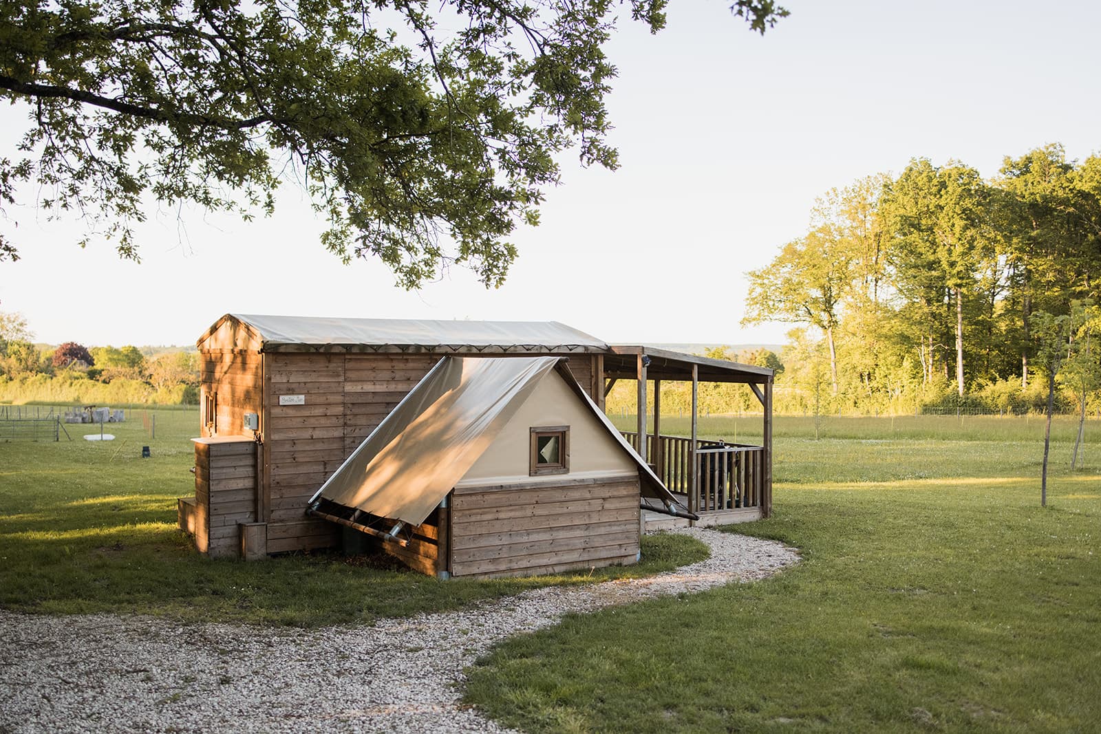 vue de la cabane
