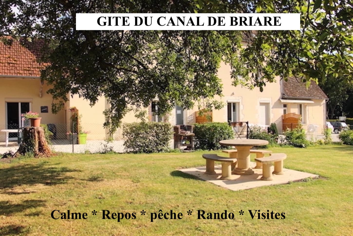 Ouzouer sur Trézée- gite du canal