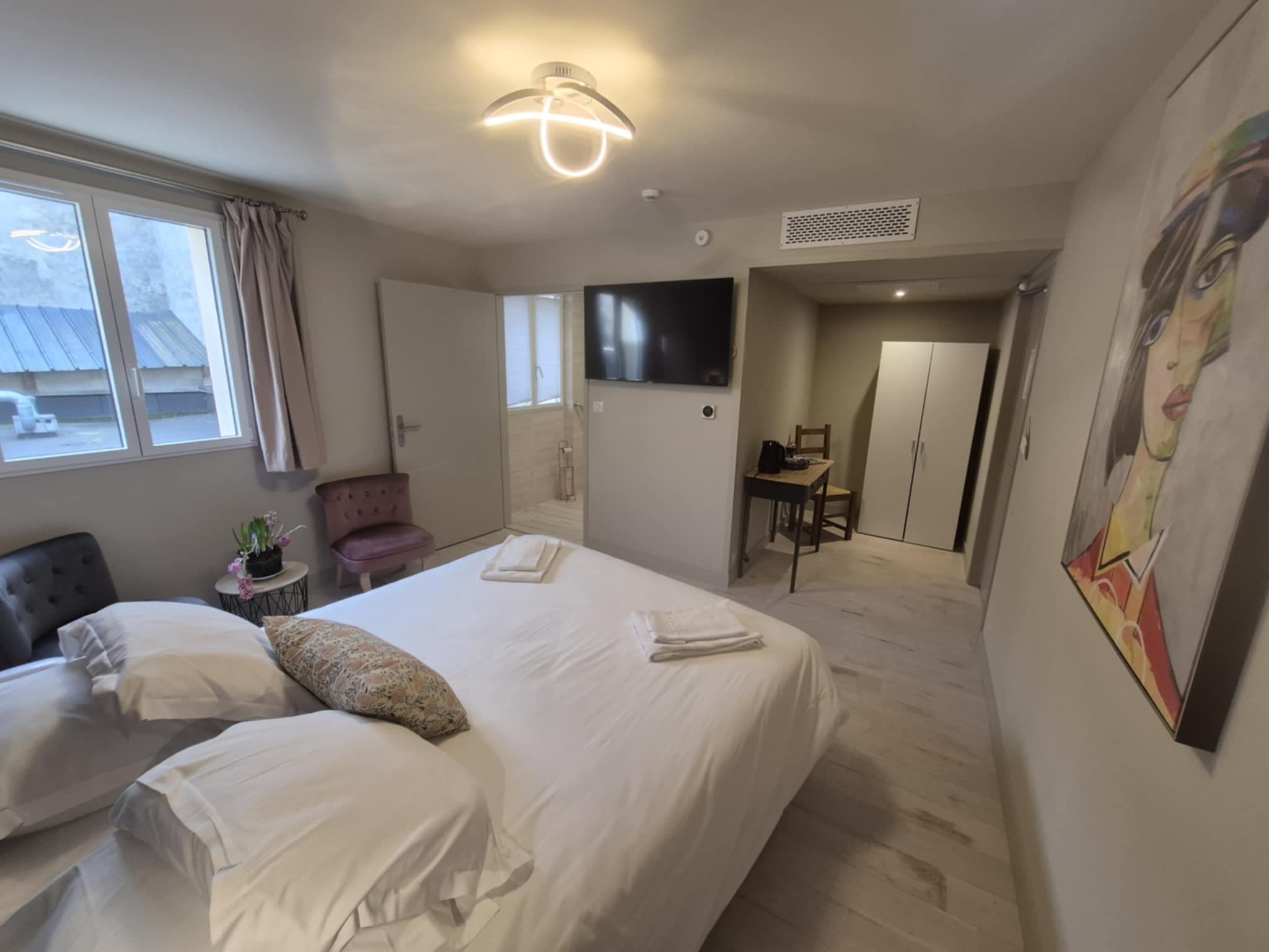 Hotel_restaurant_Le_Rempart_Sancerre_chambre 03