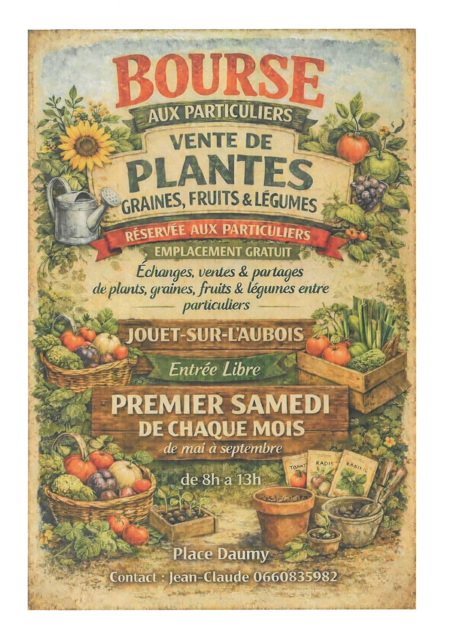 Vente de plante