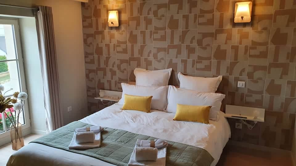 chambre beige