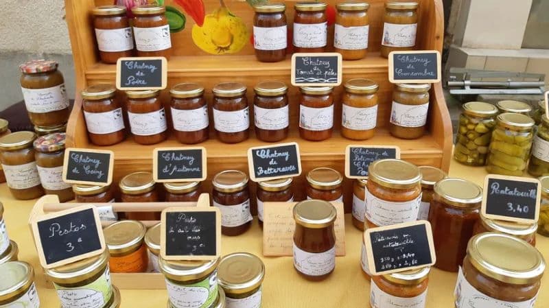 Confitures et condiments d'Evelyne Plique
