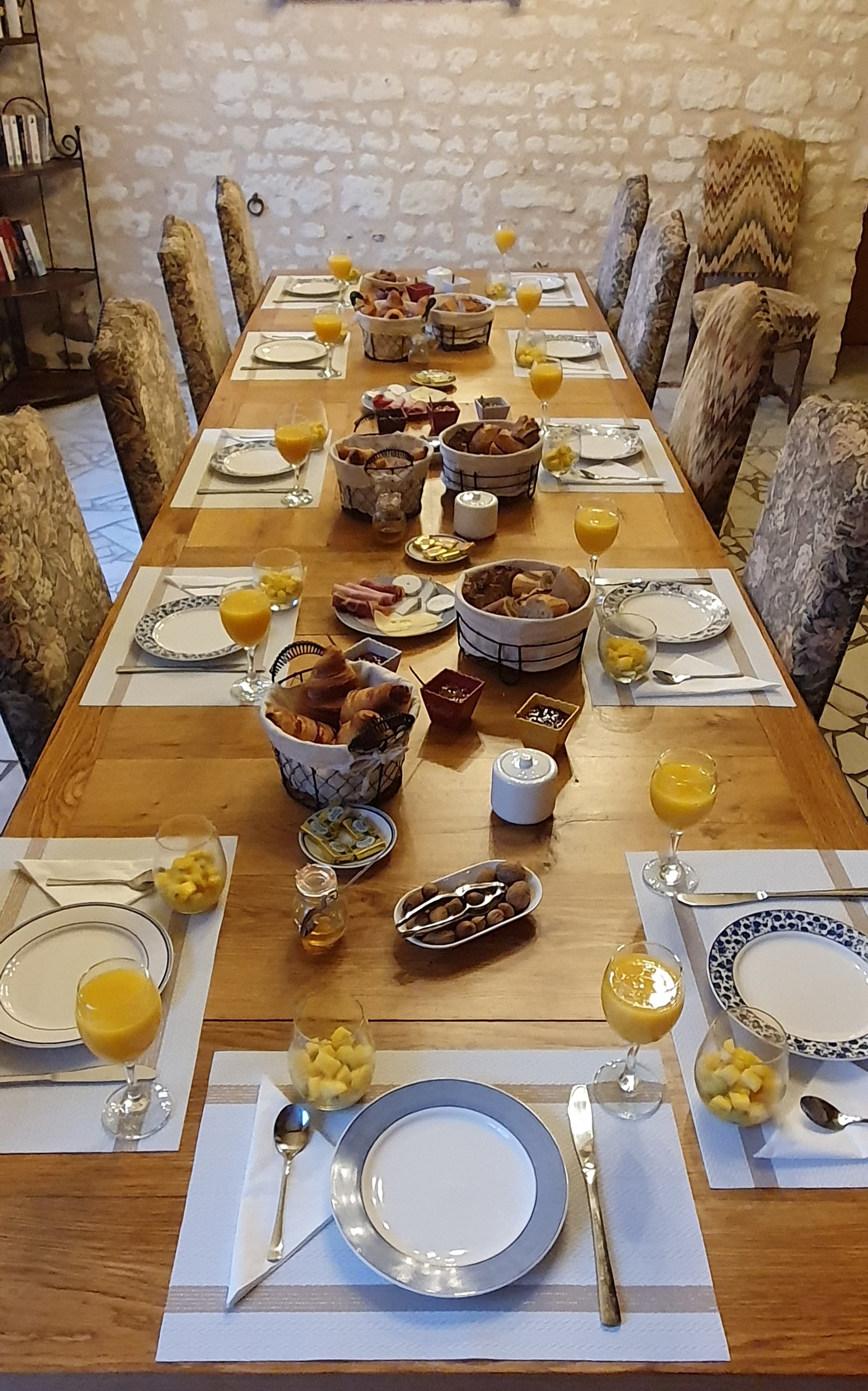 ferme de couffy petit déjeuner