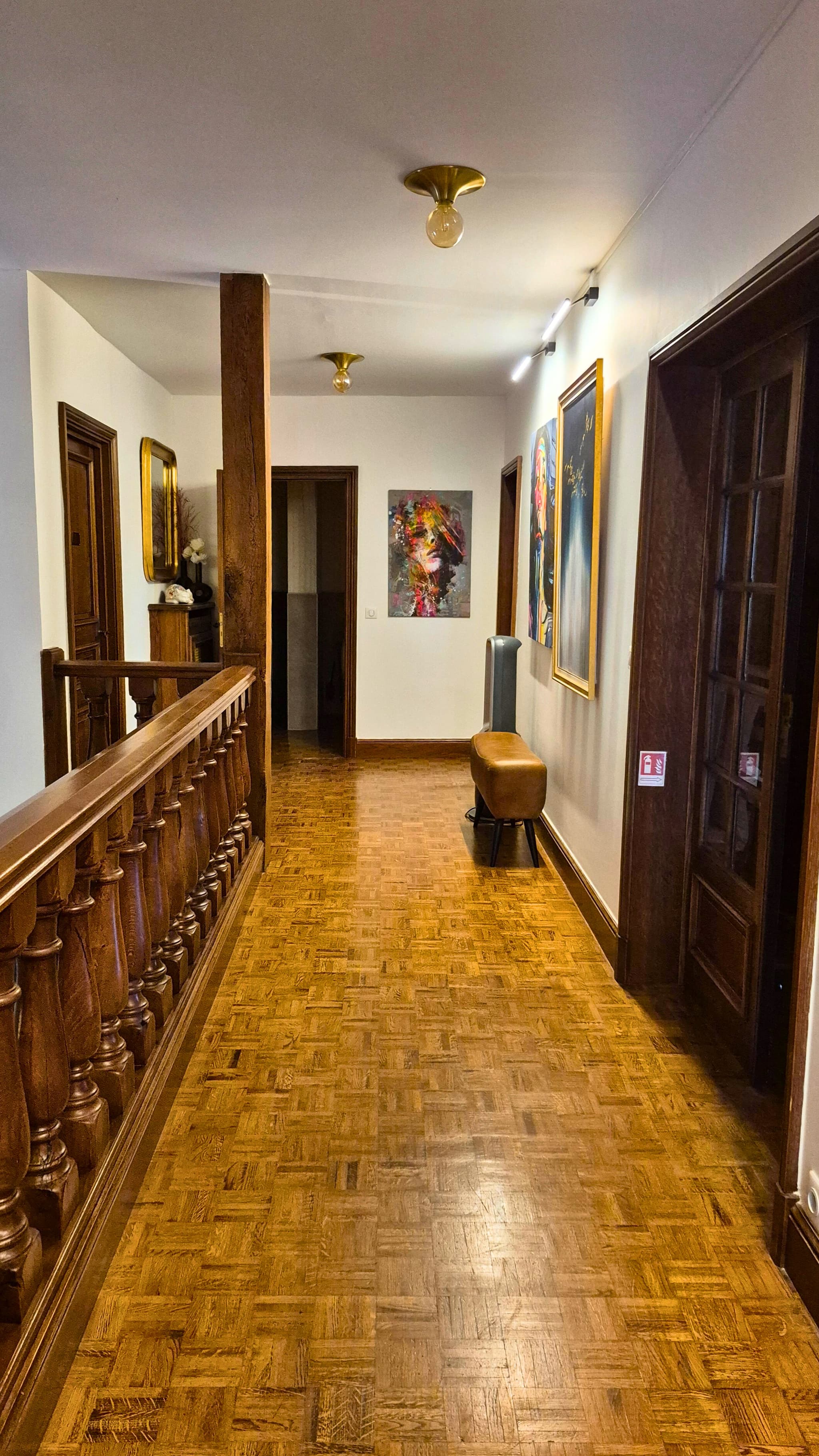 Couloir des chambres - Manoir de la Sauldre - Argent-sur-Sauldre