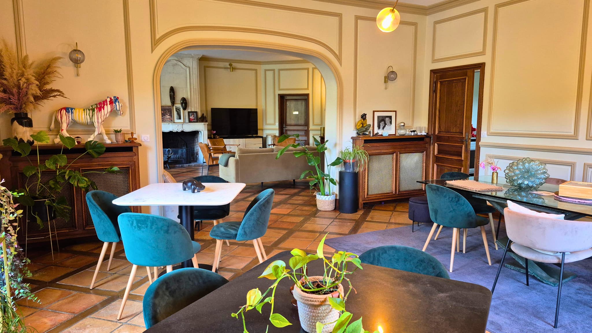 Salle-à-manger - Manoir de la Sauldre - Argent-sur-Sauldre