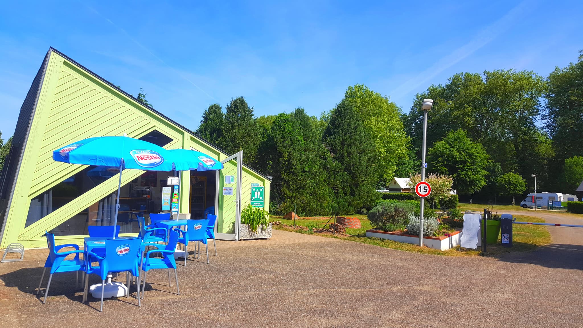 Briare - camping le Martinet -l'accueil