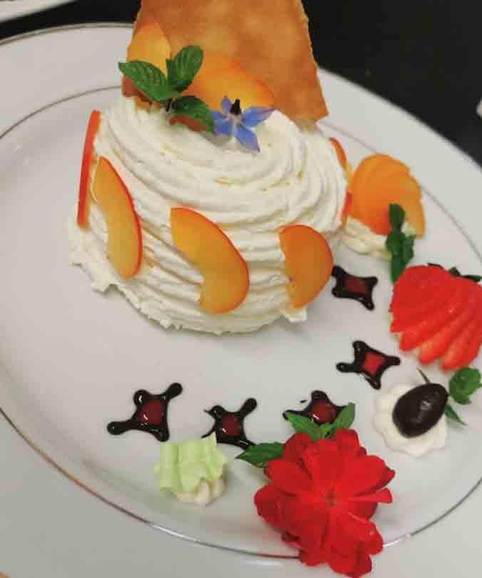 Pavlova à l'Abricot