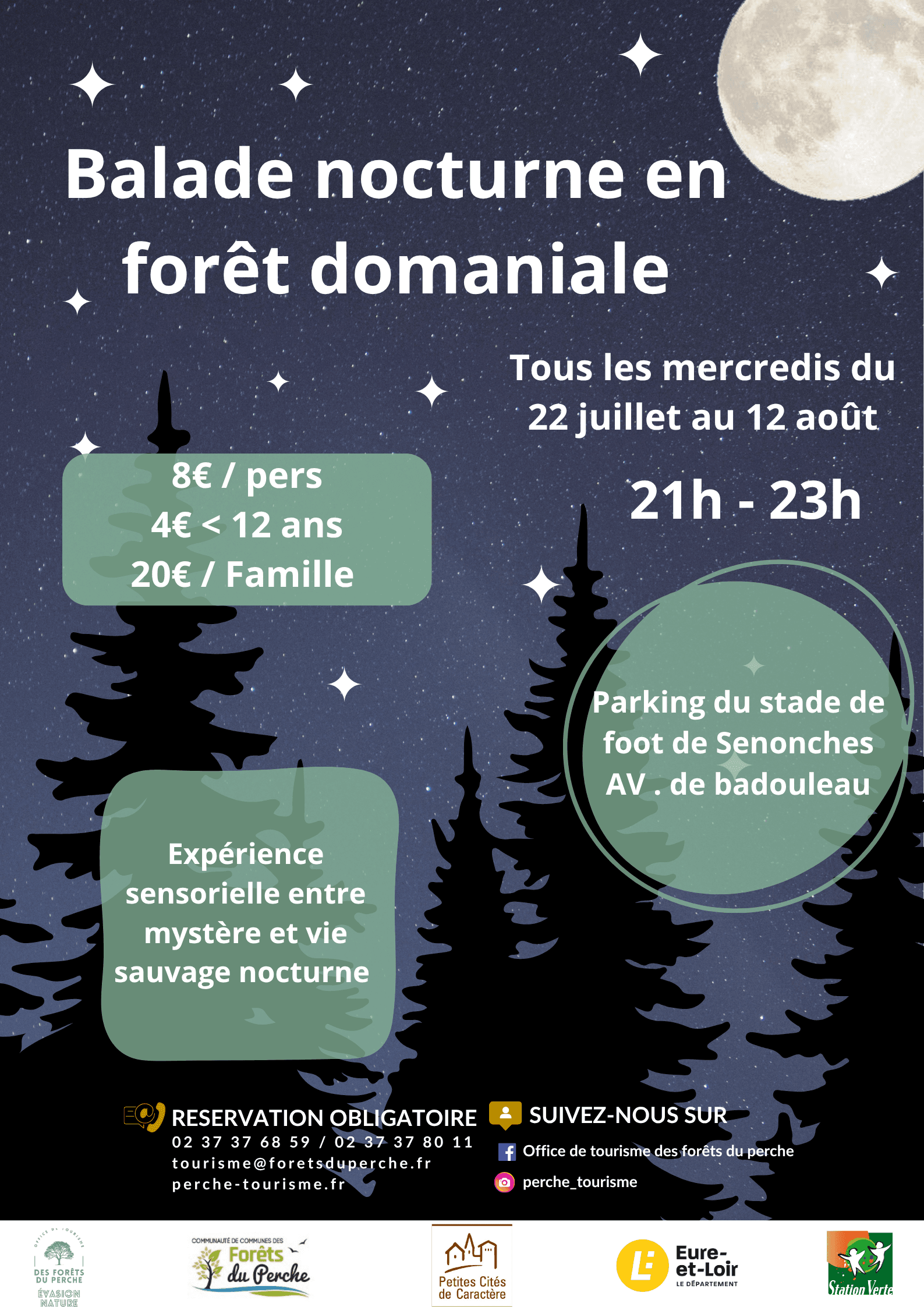 Affiche balade nocturne - 1
